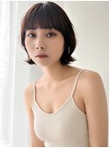 透明感ブラウン/ショート/ボブ/レイヤーカット