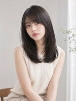 ワゴンバイアフロート(Wagon by afloat)&nbsp;大人ミディアム×ふんわりレイヤーカット20代30代丸顔面長池袋