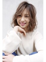 ラテ 武蔵小杉(LATTE)&nbsp;【LATTE武蔵小杉】大人ミディアム　小顔カット　似合わせパーマ