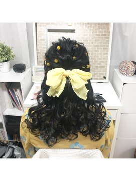 ヘアセット専門店 ナゴミ 池袋店(nagomi) ハーフアップ
