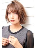 【flen】大人可愛い外ハネゆるふわショートボブ