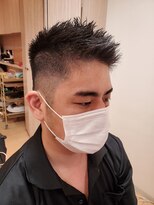 カズ 中津店(KAZU) フェードソフトモヒカン