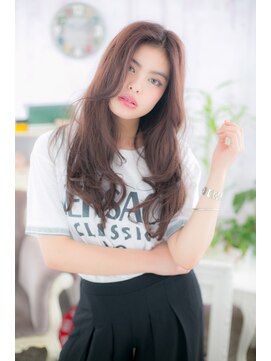 ヘアアンドビューティー ミック(Hair & Beauty miq) ほんのり色香…くすみピンクセミウェットウェーブa