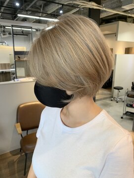エイト 博多店(EIGHT hakata) 【EIGHT hakata】平島拓也__外国人風ブロンドベージュ
