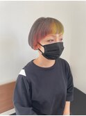 【和田寧々】オレンジ/イエロー/インナーカラー