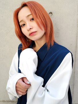 セシルヘアー 博多駅前店(Cecil hair) ミニウルフ×ダブルカラー
