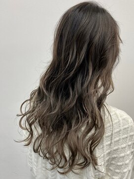 イース バイ アンブルリュクス 北千住(Ease by amble luxe) 前髪/くびれ/イメチェン/イヤリングカラー/ラベンダーカラー