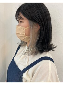 ファーチ(Fir-chi) インナーカラー×シルバー