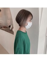 エリス キョウバシ(Eliss)&nbsp;ショートボブ×グレージュイヤリングカラー