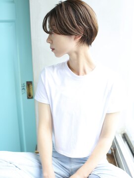 バース(BIRTH) 天神【BIRTH】丸みショート×ナチュラルアッシュ4