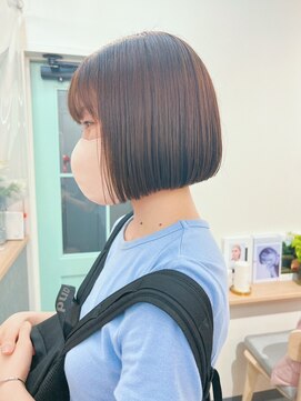 ロウバイレボ 柏(lou by revo) ショートボブ/ミニボブ/マッシュ/切りっぱなし/柏駅