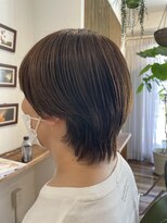 ホロホロ ヘアーデザイン(holoholo Hair Design)&nbsp;30代40代50代◎乾かすだけで決まるウルフショートーボブ