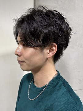 カーニバル 江古田(CARNIVAL) rei ツーブロックマッシュ /アップバング/束間ショート/パーマ