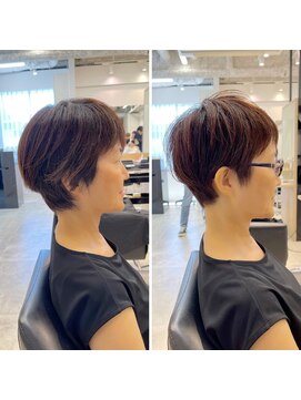 イヴォークトーキョーオーサカ(EVOKE TOKYO osaka) 40代50代 ベリーショート お手入れ簡単 時短セット