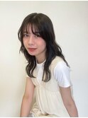 #ゆるパーマ　#ロング