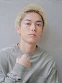メンズ/スパイキーショート/ブリーチ/博多駅