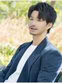 爽やか×ワイルド　メンズショート束感短髪メンズパーマ
