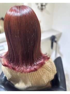 ウィル 荒牧(WILL) ラインカラー☆ピンク×レッド