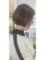 パウダーヘアー ルミニティ(powder hair luminity)&nbsp;ハイライトカラーボブ