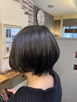 ベレッタ 枚方店(veretta.)&nbsp;襟足スッキリショートスタイル/ミニボブ/透明感（田村良平）