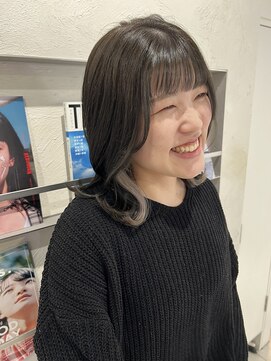 ユッカ 高槻茨木店(YUCCA) 【 YUCCA 】大人可愛い20代30代40代インナカラー/グレージュ