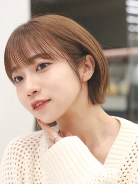 コア 表参道(COA) ボブヘア/レイヤーカット/ウェットヘア/オリーブベージュ/表参道