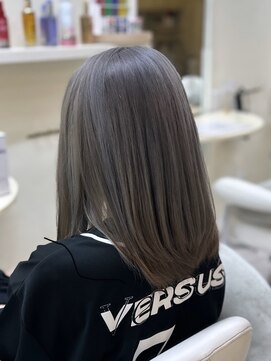 クラナ(clana) シルバーカラー 黒染め