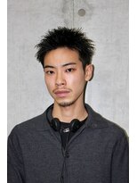 オーシャントーキョー ホワイト 原宿(OCEAN TOKYO WHITE)&nbsp;スパイキーショート　メンズショート　アップバング