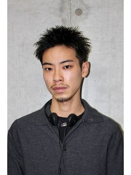 オーシャントーキョー ホワイト 原宿(OCEAN TOKYO WHITE) スパイキーショート メンズショート アップバング