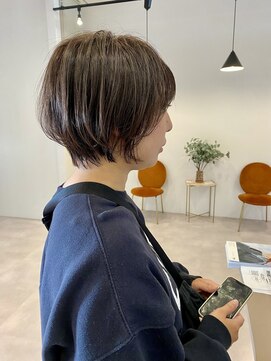 アグ ヘアー ベルス 大谷店(Agu hair BELLUS) ふんわり丸みショート♪