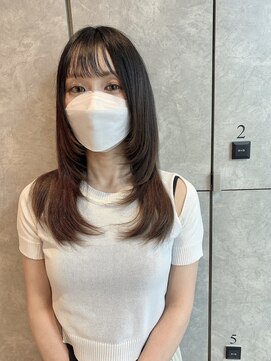 ガルボ ヘアー(garbo hair) プルエクステ 10代 20代 30代 ワンホンレイヤー レイヤーカット