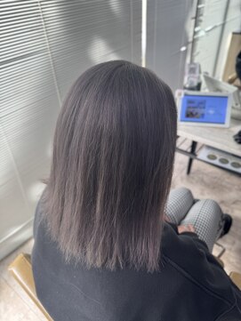 アジールヘア 所沢プロペ通り店(agir hair) シルバーグレージュ似合わせカットメルティカラー所沢韓国