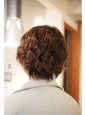 ★美髪パーマスタイル＃モテ髪＃ボブパーマ＃ショートパーマ