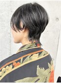 <くびれショートウルフレイヤーマッシュウルフカット30代40代3