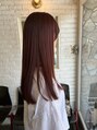 メゾンアメリナンバーツー(Maison Amelie N°2) 艶髪ストレート。通い続けてもらうとさらに髪が綺麗になります