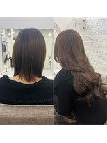 ハイエクステンション 京都駅前店(Hi-Extension) ココアブラウン@dresser___213