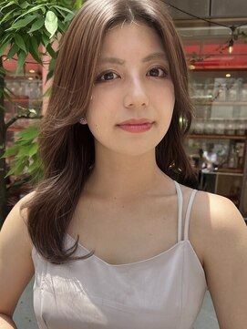 アミー 駒澤(Ammy komazawa) レイヤーで巻き感↑シアーブラウンカラー