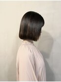 内巻きワンカールのデジタルパーマ