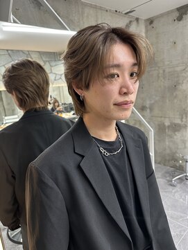 サイン メンズ 表参道(SIGN men's) フェザーパーマダウンパーマニュアンスパーマセンターパート