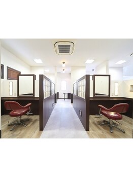 【種池/個室】半個室のプライベート空間でゆったりとした時間を過ごしたい方に◎贅沢なサロンタイムを…♪