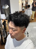 ザデイトウキョウ 表参道 青山(THE DAY TOKYO)&nbsp;クセ毛ショート/メンズカット/大人メンズ/マレットヘア
