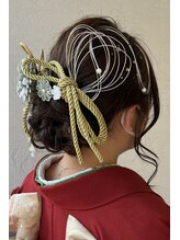 ウェリナ(welina)&nbsp;成人式☆華やかヘアセット♪