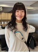 ロングパーマ/森武/enu河原町/京都美容室
