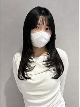 リアン バイ キートス(Lien by kiitos) レイヤーカット/ワンカールレイヤー/顔まわりカット