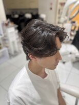 アブニール 我孫子(AVENIR)&nbsp;センターパート　【ワンカールパーマ】