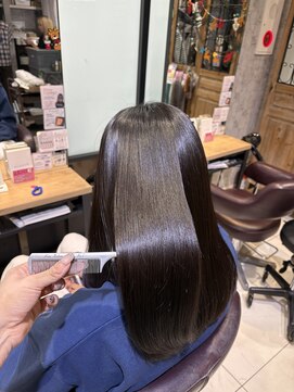 ツヤツヤ縮毛矯正