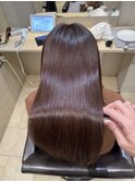 髪質改善＊ロングレイヤーグレーベージュ＊美髪【Zina船橋】
