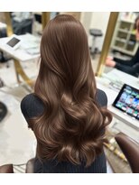 ロンド マーレ 天神大名店(Lond mare)&nbsp;黒髪/オリーブグレー/小顔/ココアベージュ/レイヤーカット