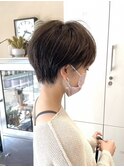 ショートボブ ショートカット ハンサムショート 大人ショート