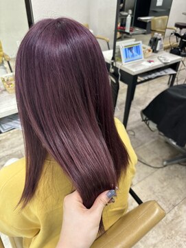 アジールヘア 所沢プロペ通り店(agir hair) ピンクラベンダー